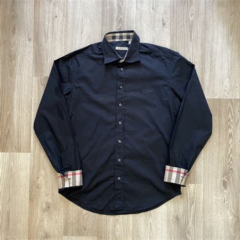 burberry shirt button|authentic Burberry button up shirt.